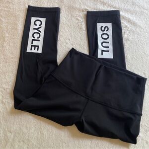 Lululemon X Soulcycle Align Crop Black 8